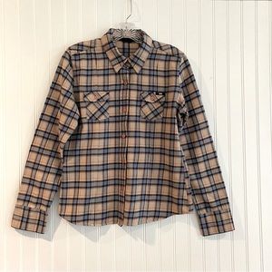 VANS long sleeved, plaid shirt SIZE LARGE